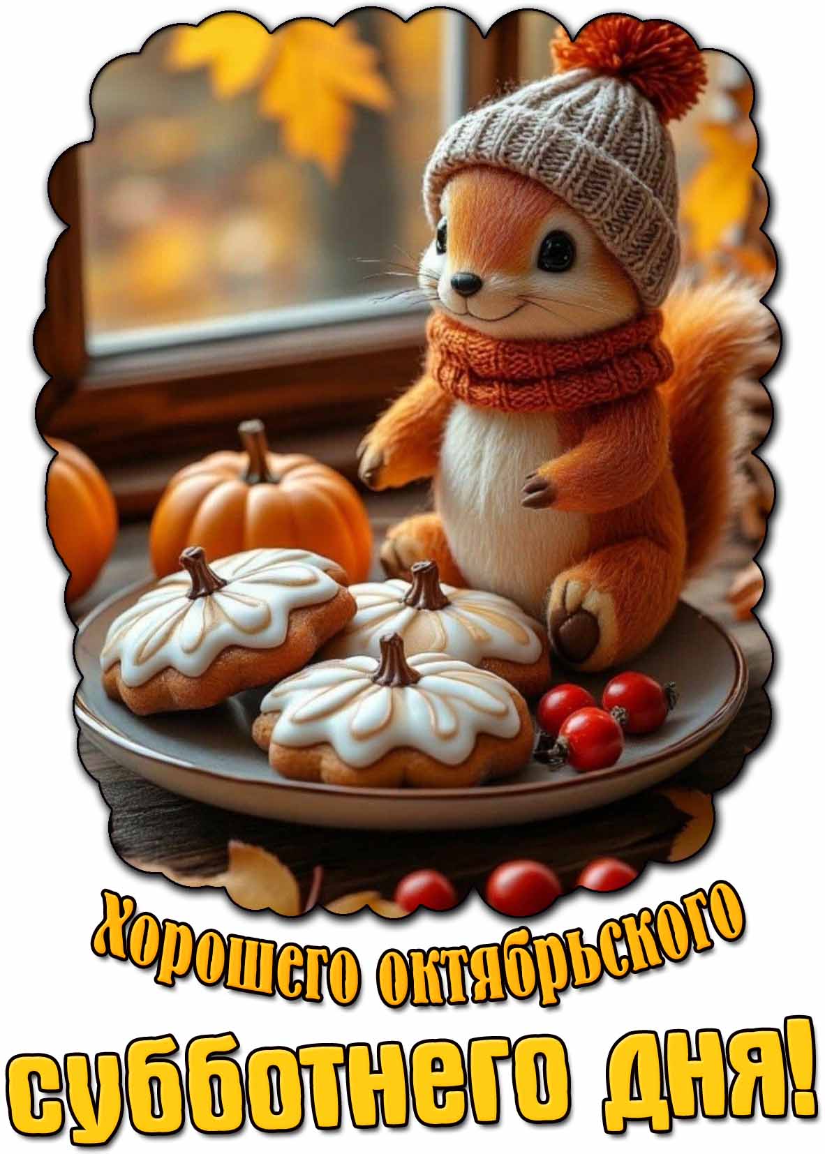 Картинка хорошего октябрьского субботнего дня