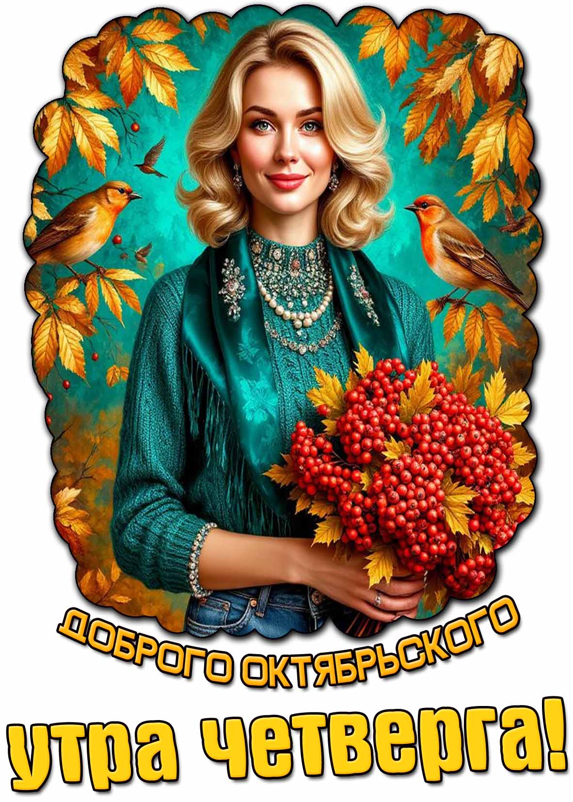 Картинка доброго октябрьского утра четверга