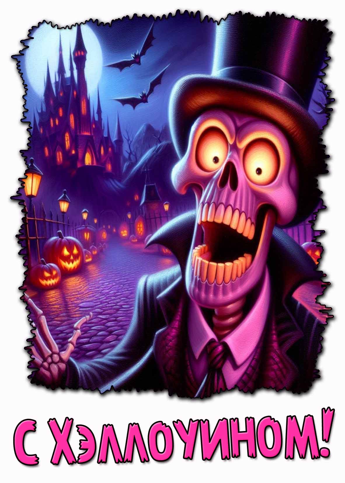 Смешная картинка с Хэллоуином