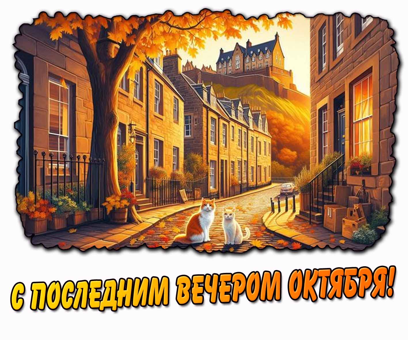С последним вечером октября! - картинка