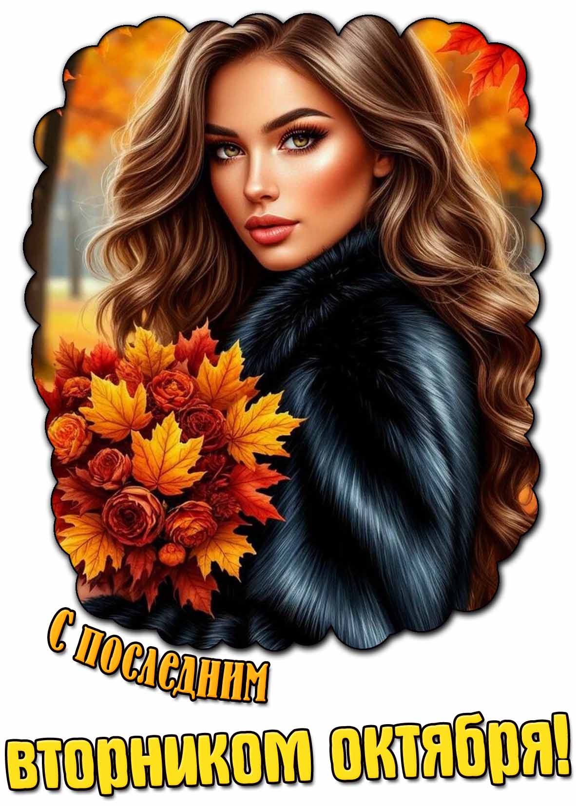 Картинка с последним вторником октября