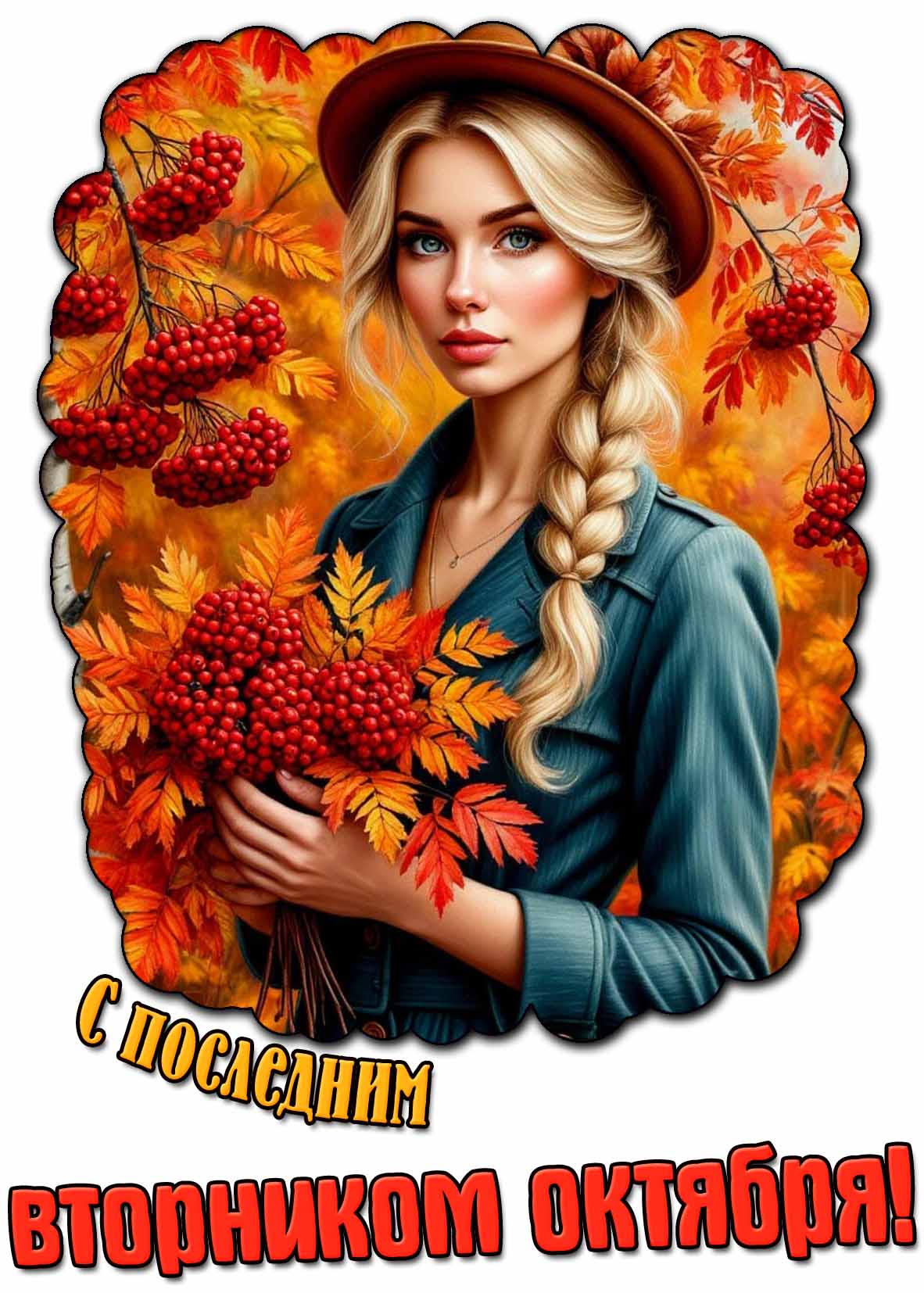 Красивая картинка с последним вторником октября