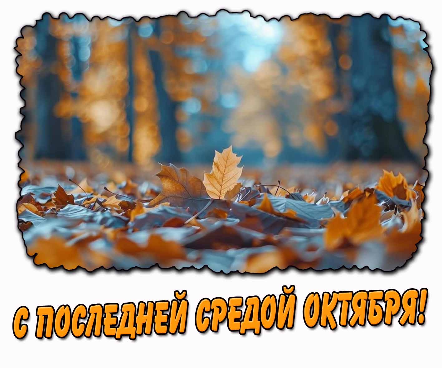 Картинка с последней средой октября