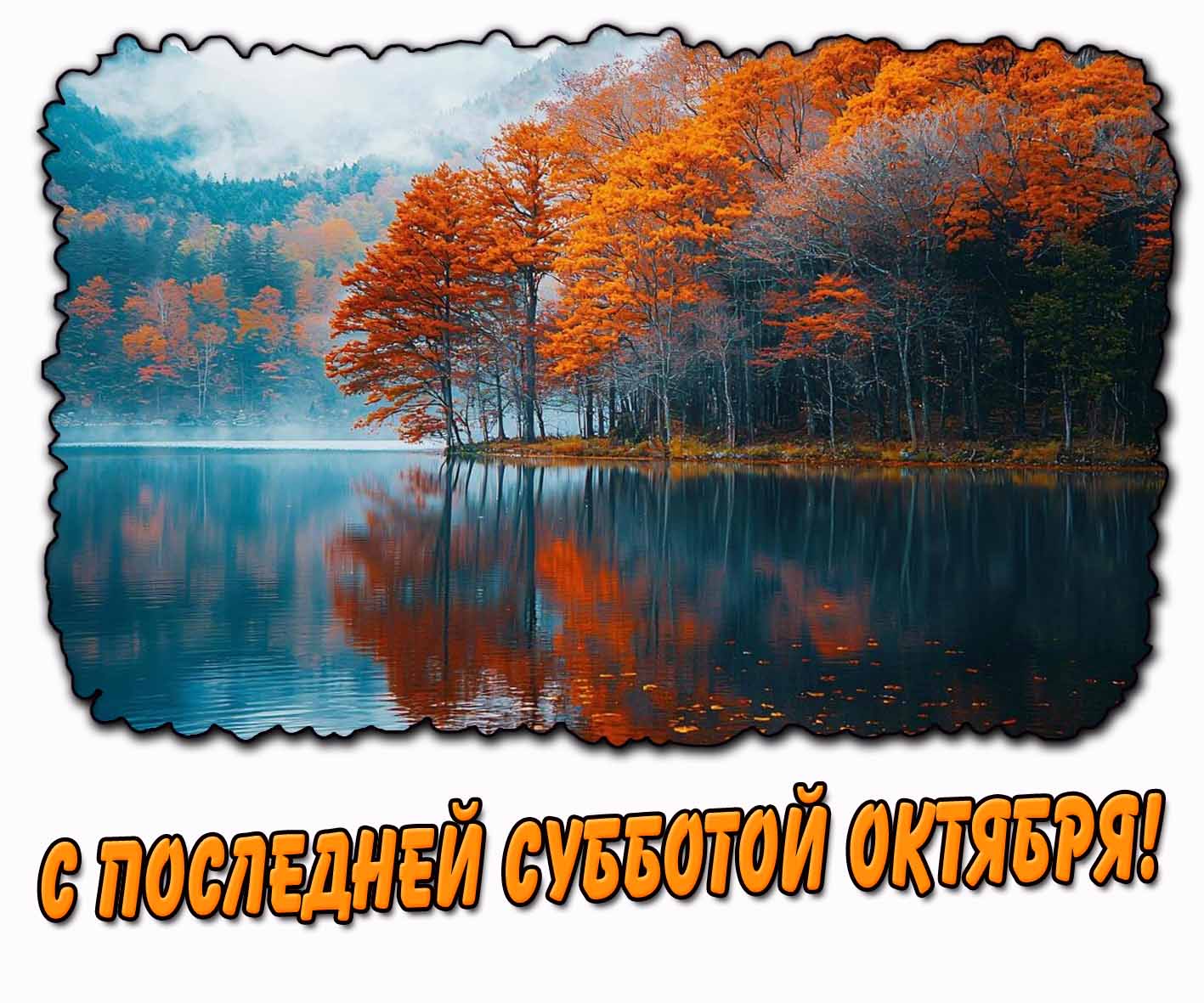 Картинка с последней субботой октября