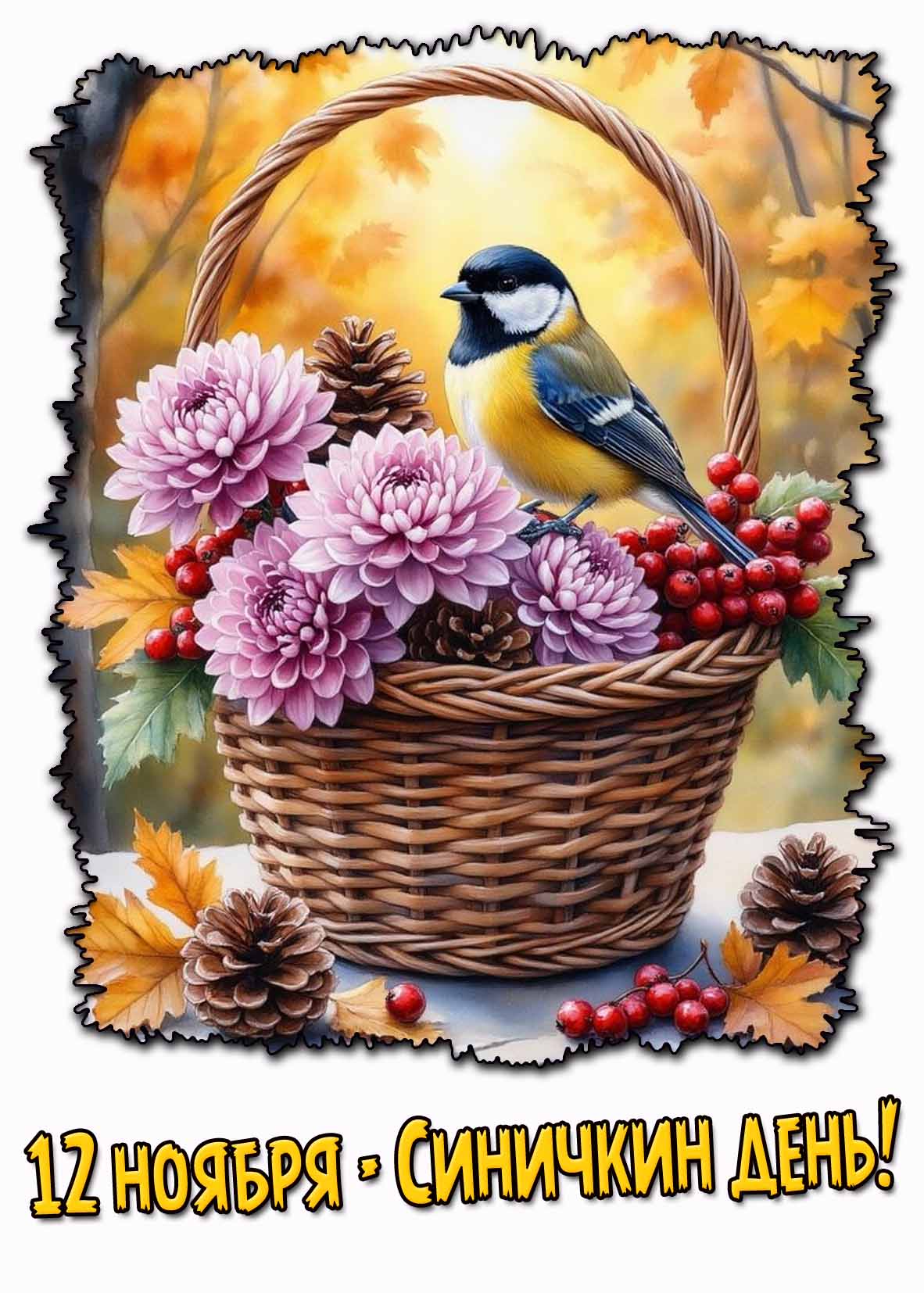 Картинка 12 ноября - Синичкин день