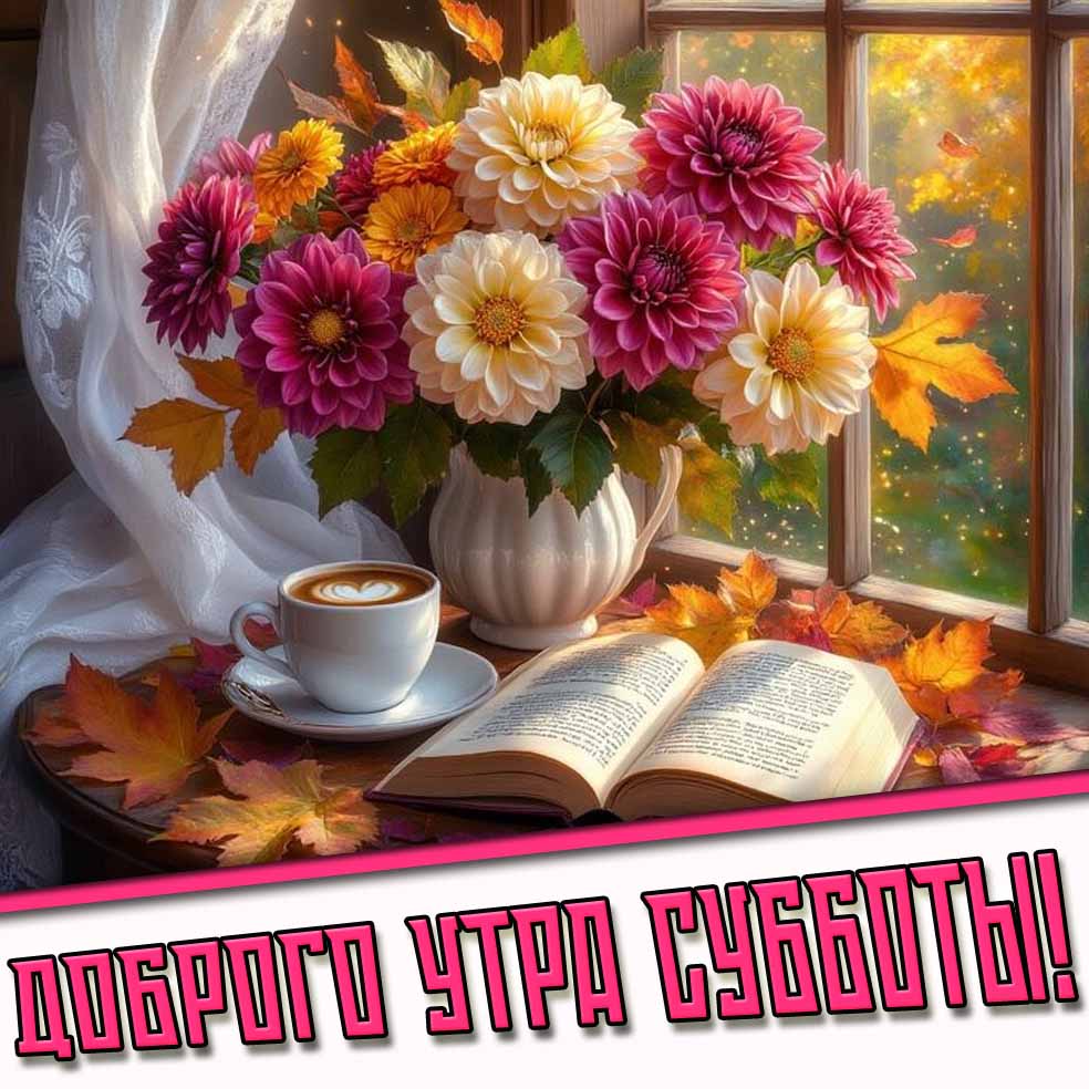 Доброго утра субботы! - красивая осенняя картинка