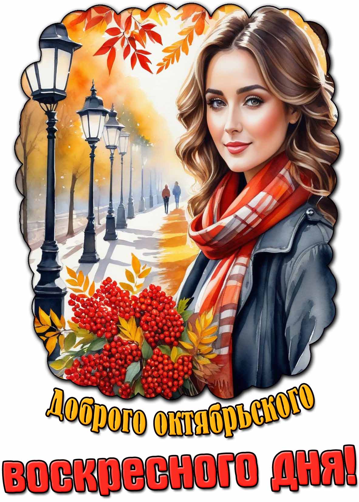 Картинка доброго октябрьского воскресного дня