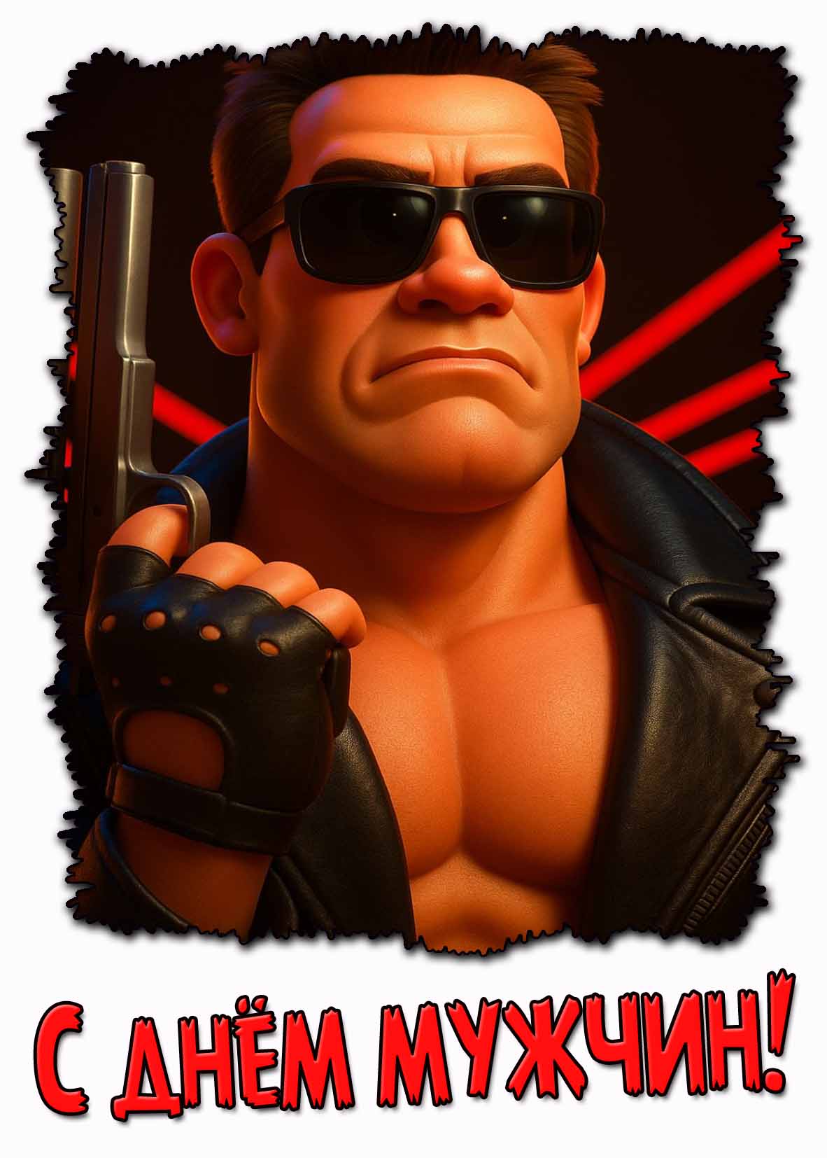 Крутая картинка с днём мужчин