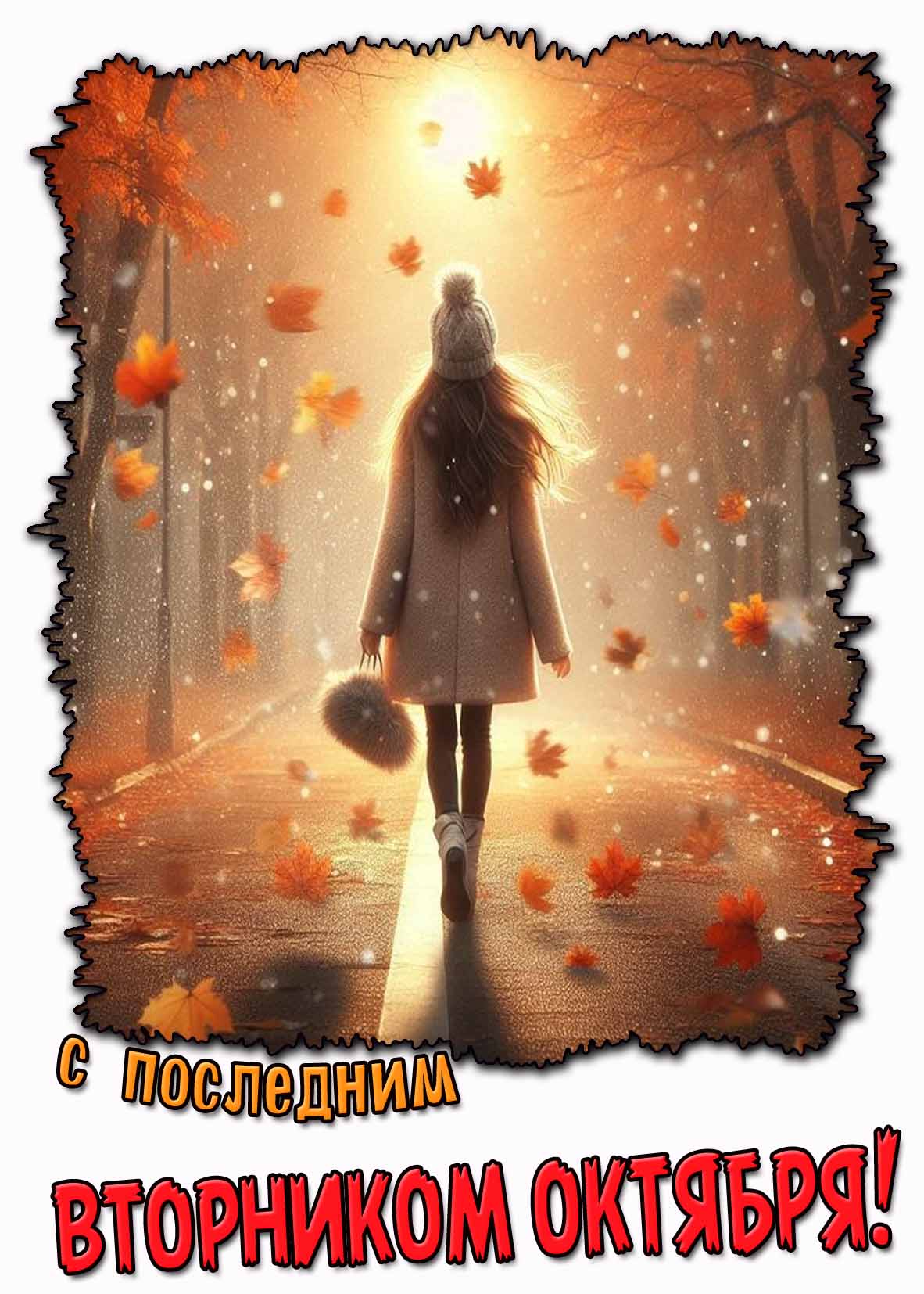 С последним вторником октября! - картинка