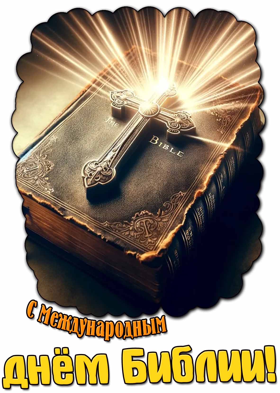 Открытка с Международным днём Библии