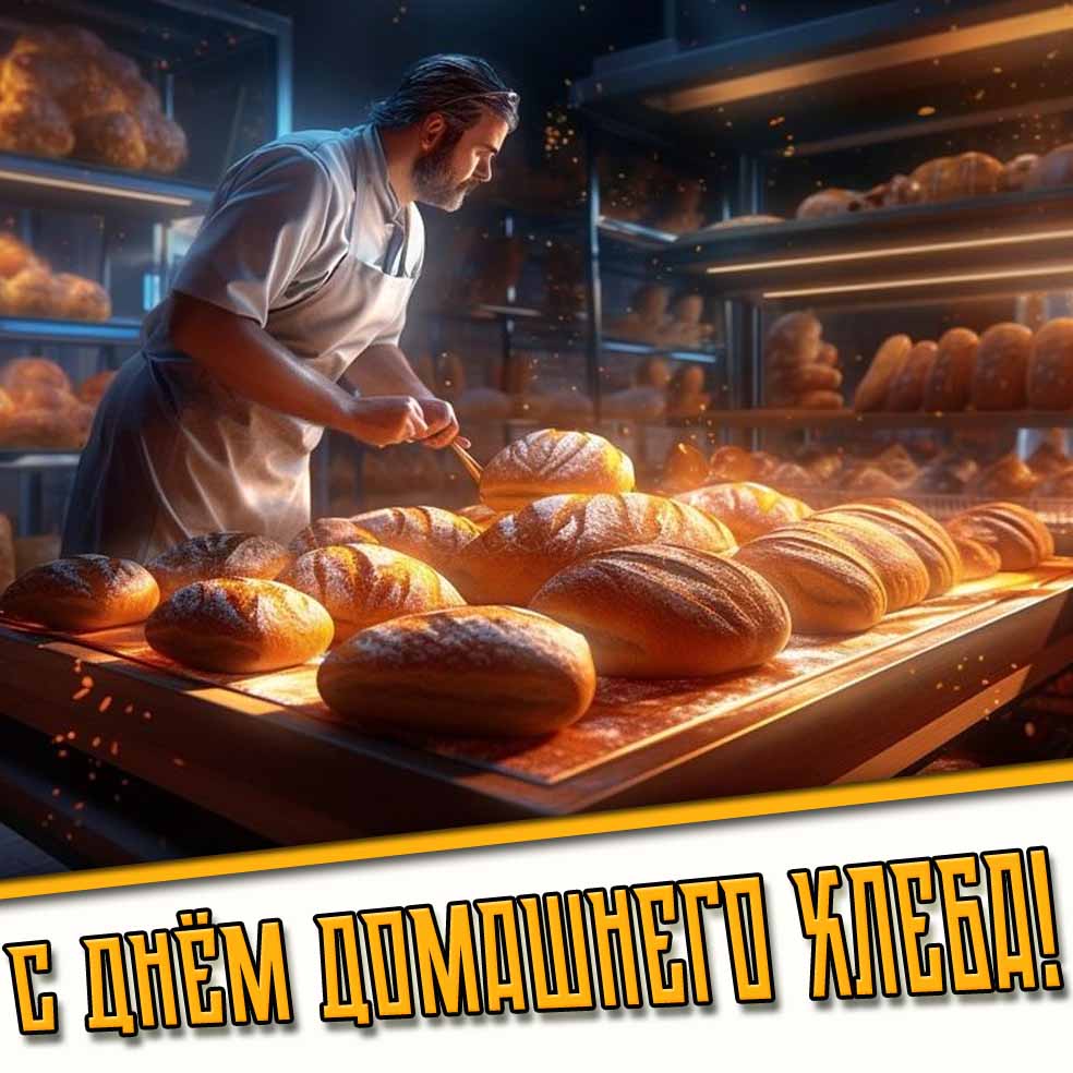 Картинка с днём домашнего хлеба