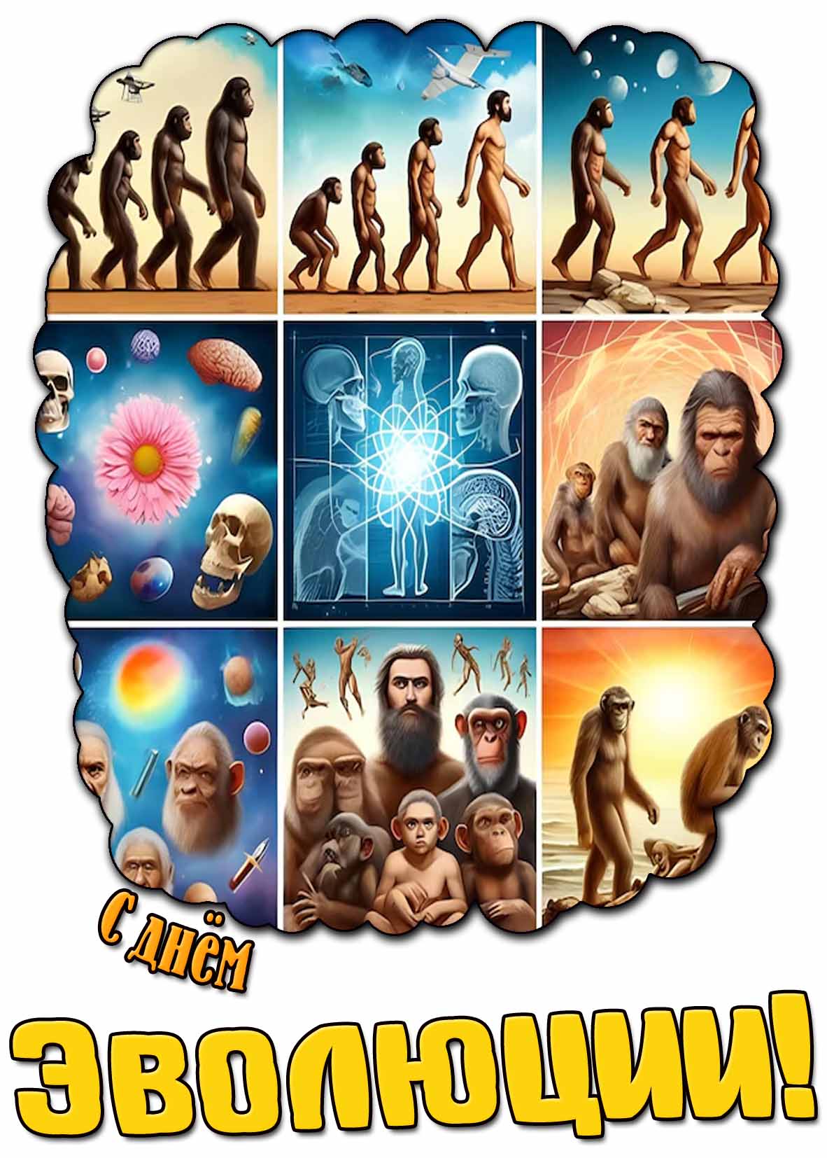 С днём эволюции! - картинка