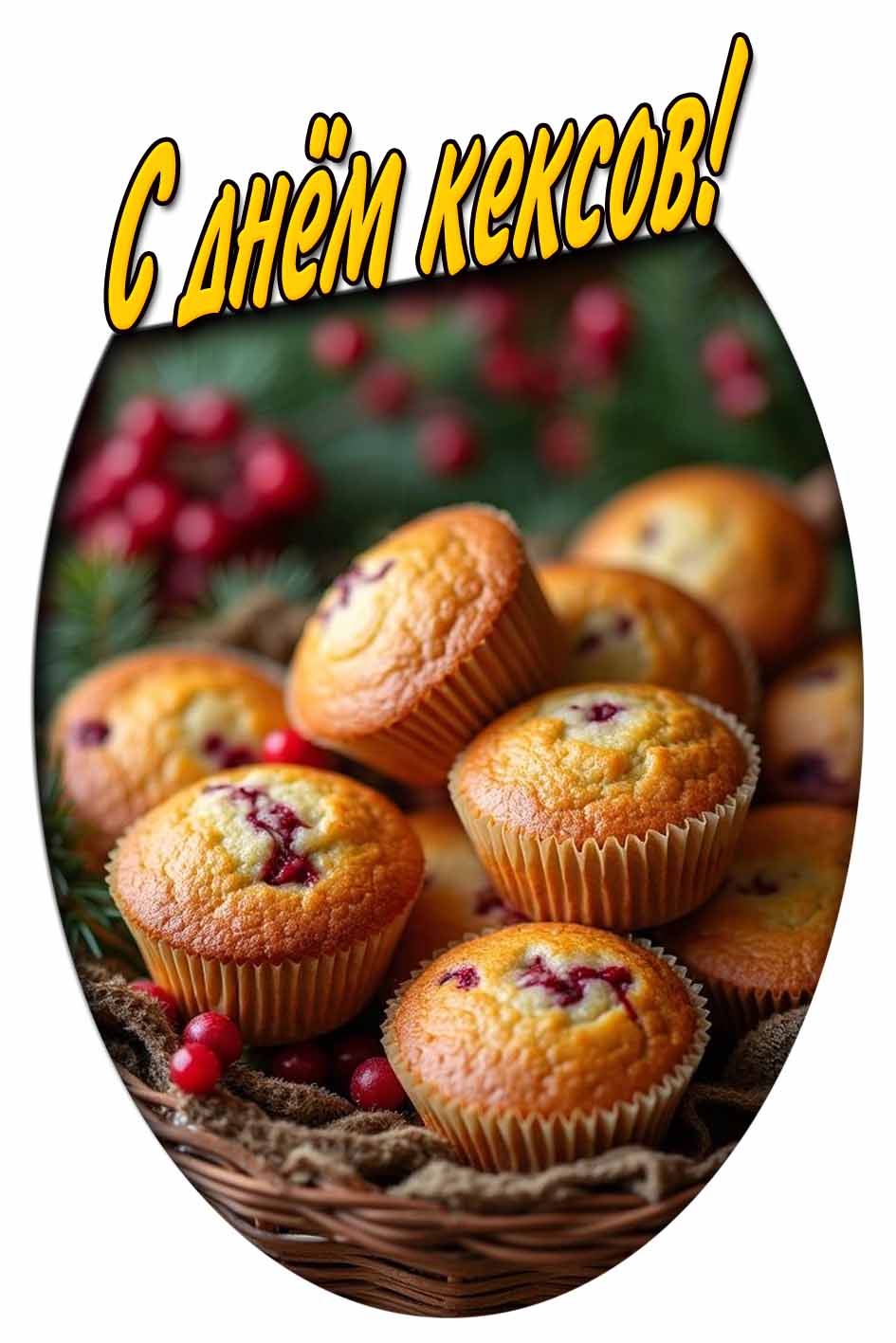 С днём кексов! - картинка