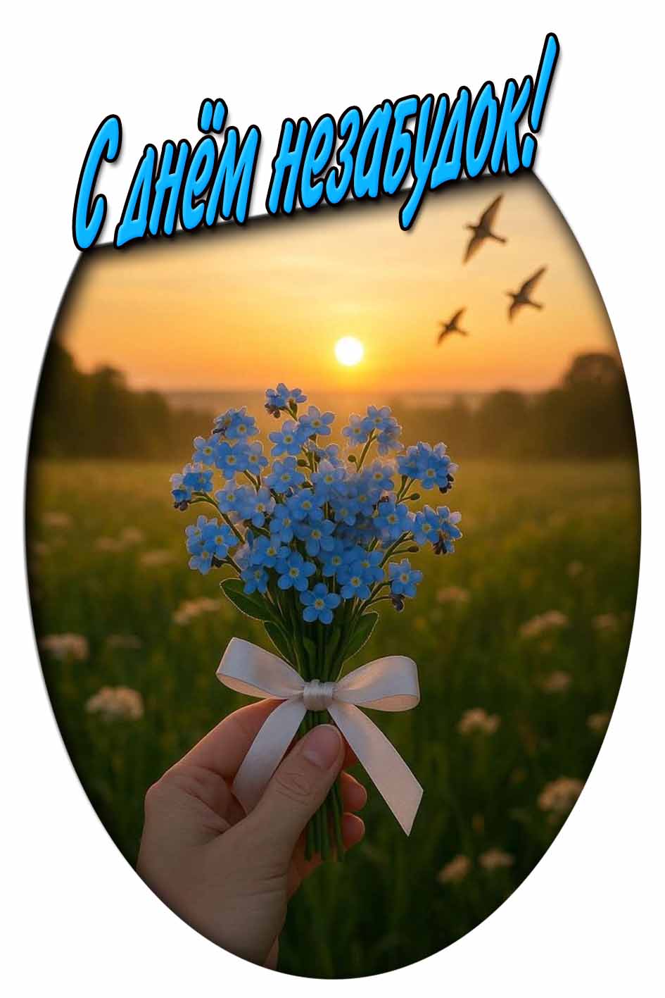 С днём незабудок! - картинка