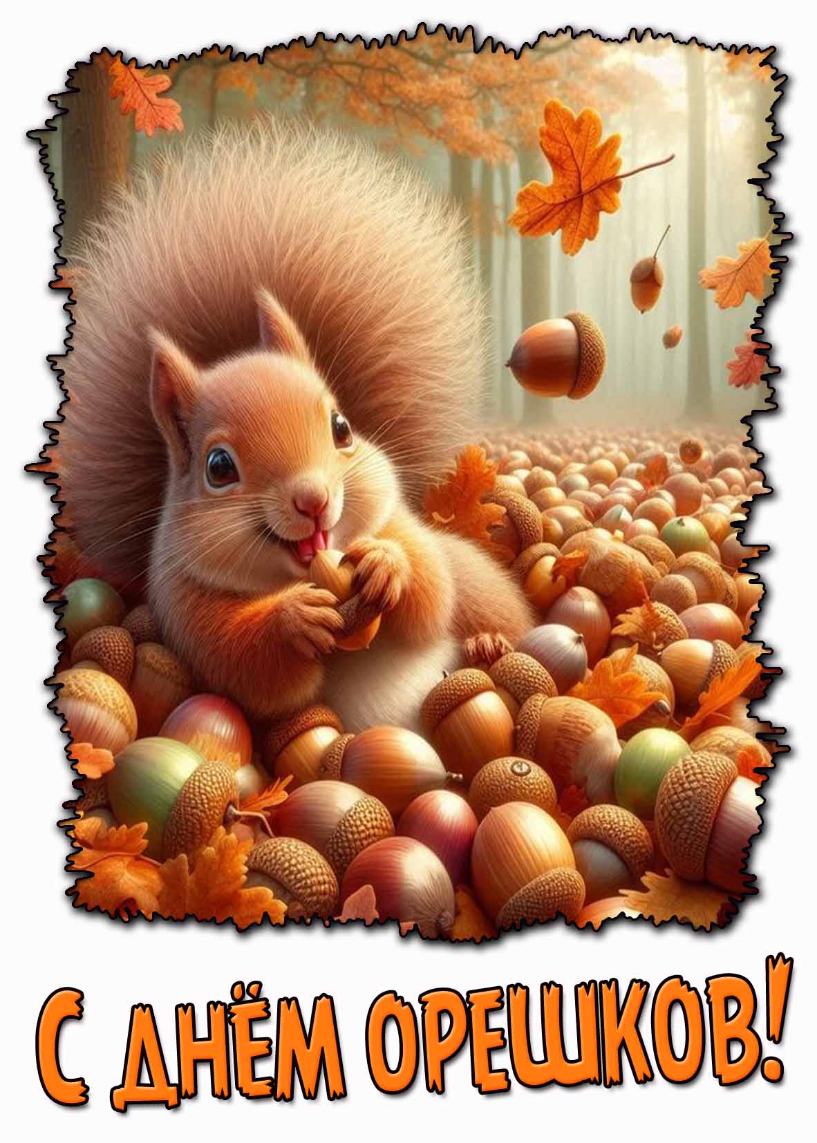Картинка с днём орешков
