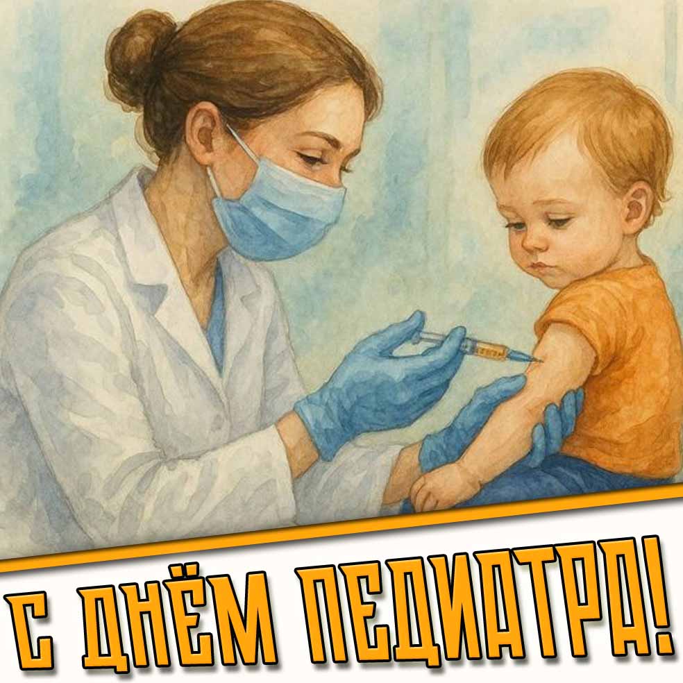 Картинка с днём педиатра