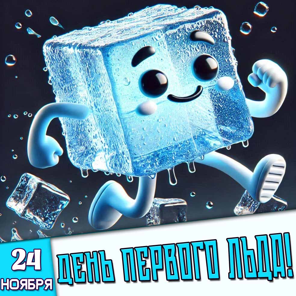 Картинка 24 ноября - день первого льда
