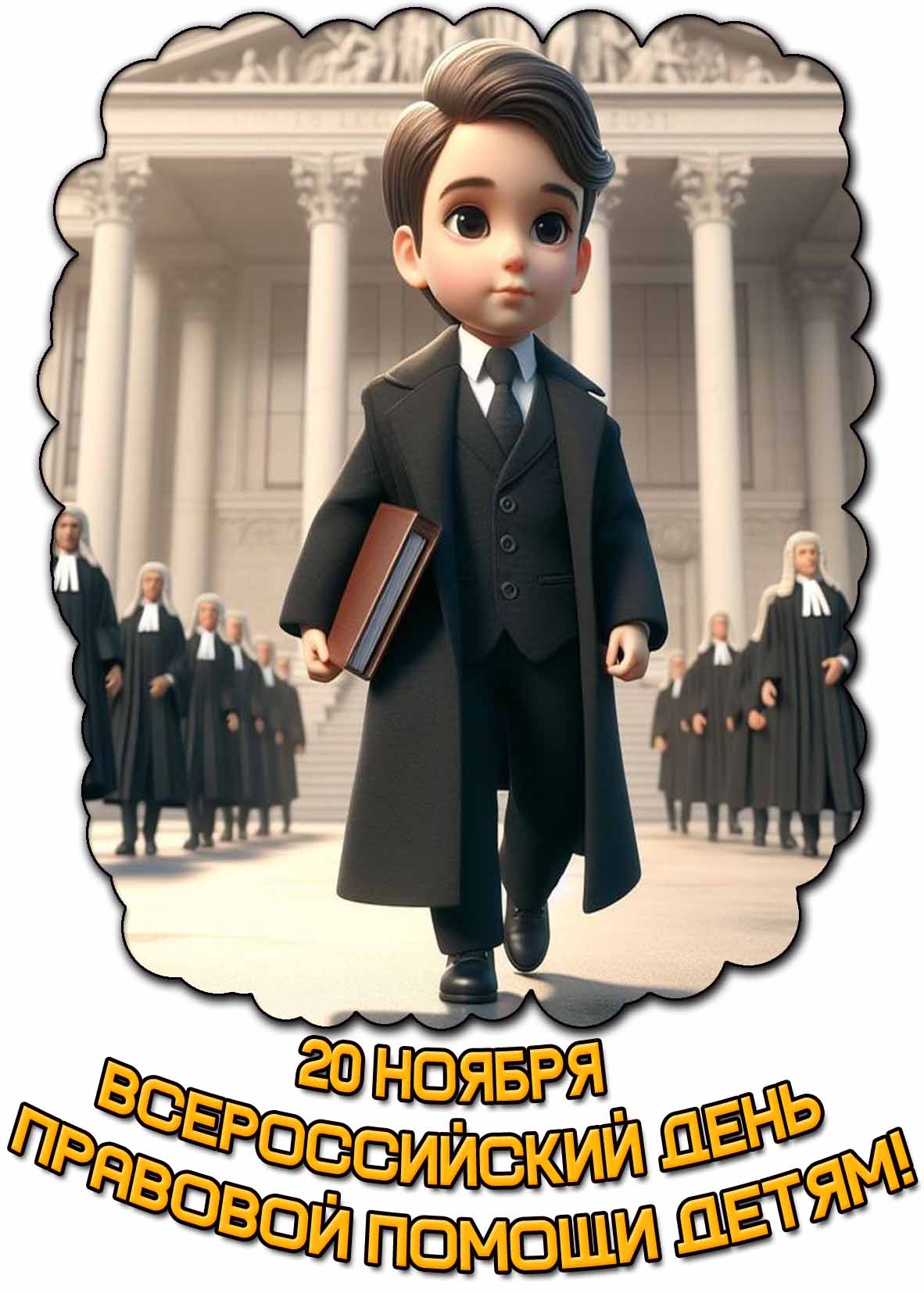 Картинка 20 ноября - Всероссийский день правовой помощи детям