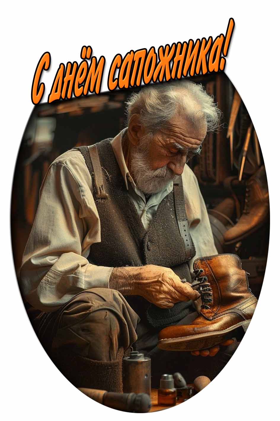 С днём сапожника! - картинка