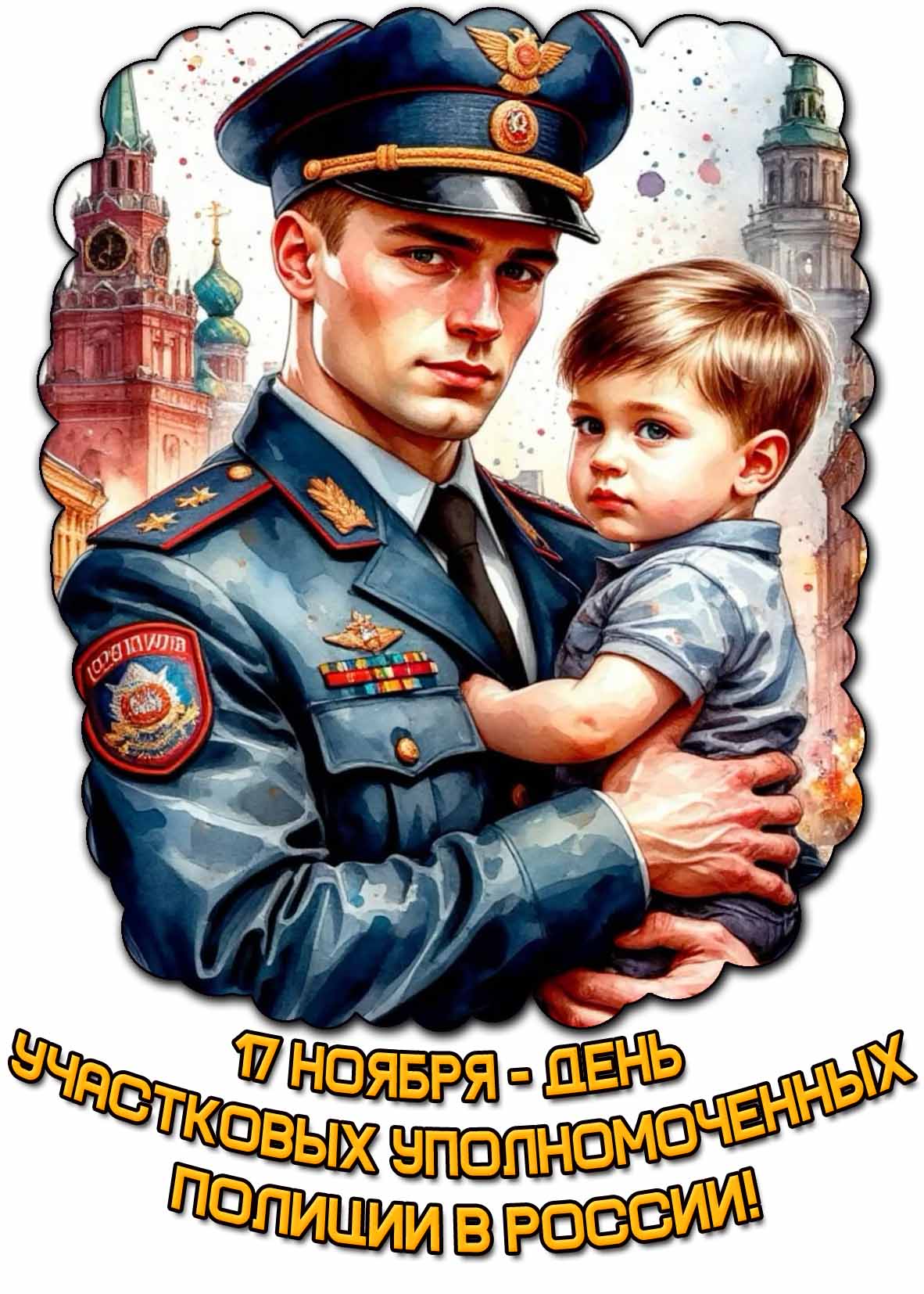 Картинка 17 ноября - день участковых уполномоченных полиции в России