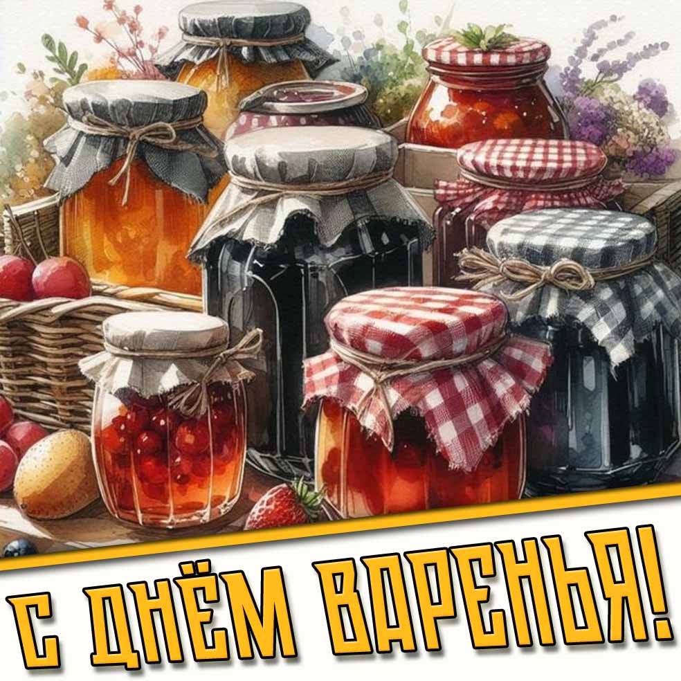 Картинка с днём варенья
