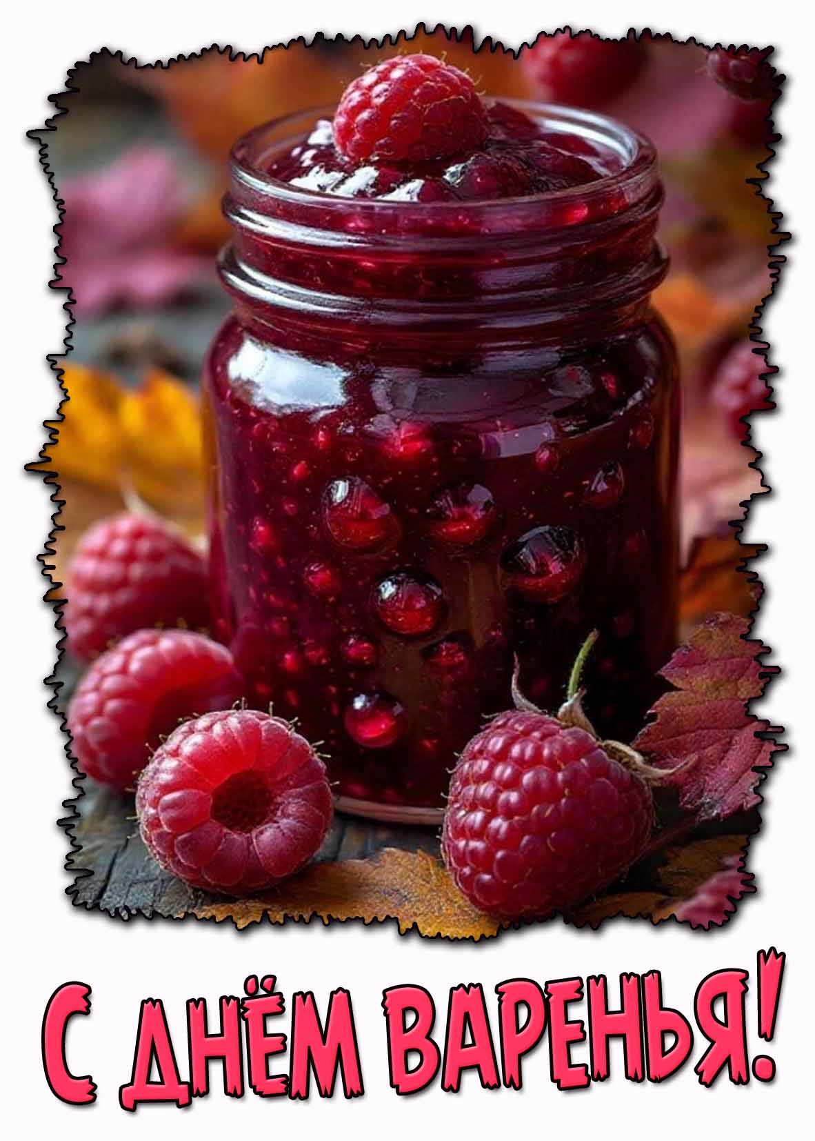 Осенняя картинка с днём варенья
