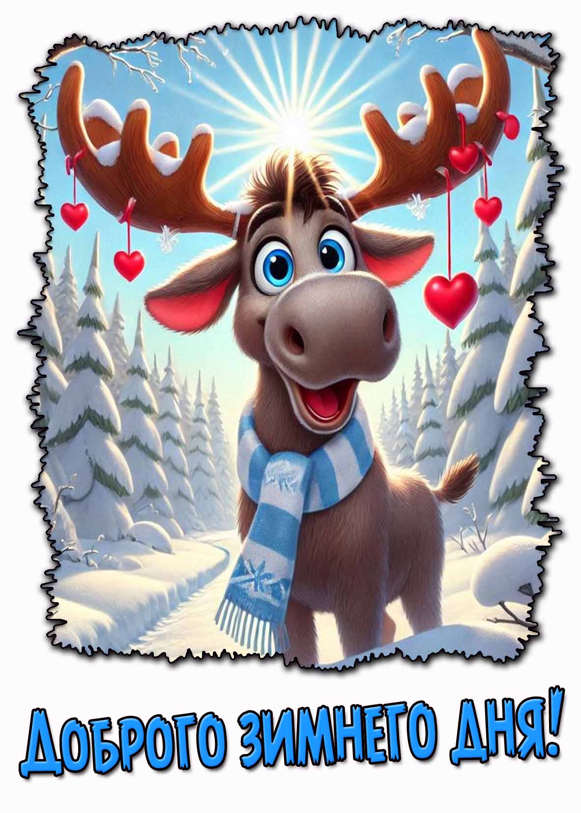 Картинка доброго зимнего дня