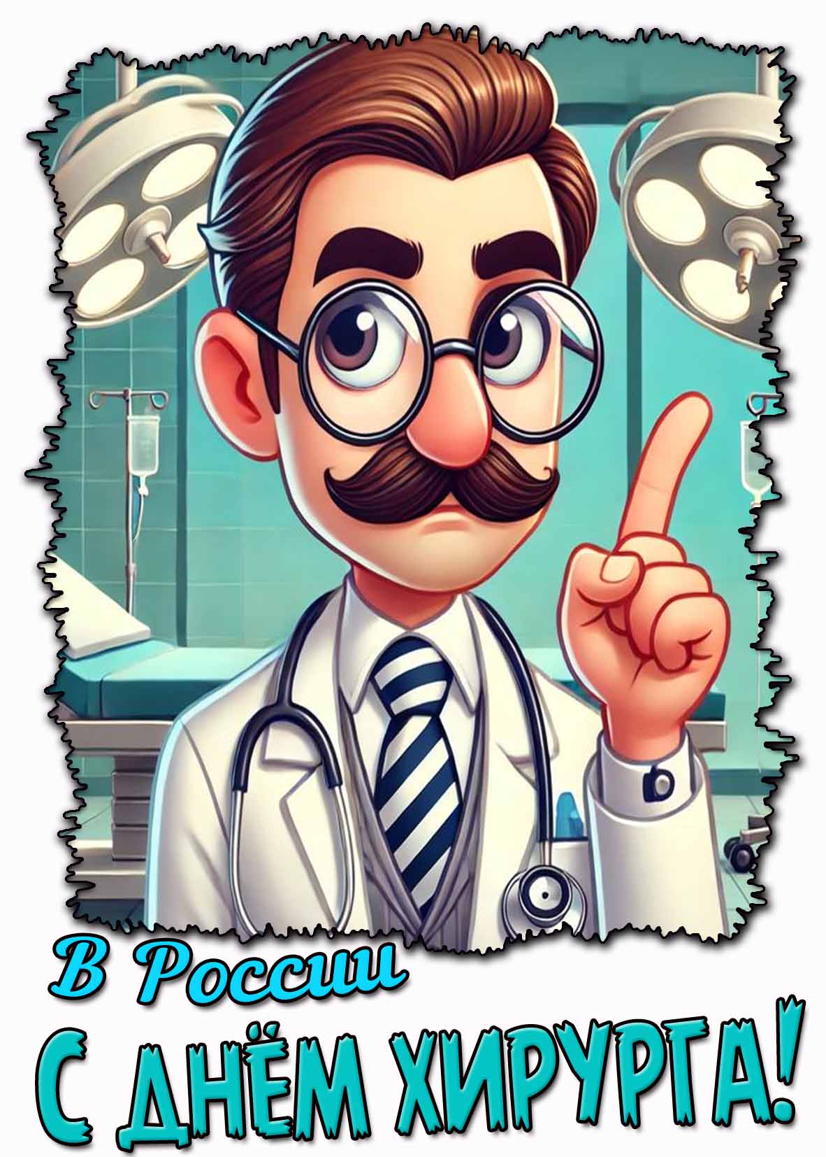 Прикольная картинка ко дню хирурга в России