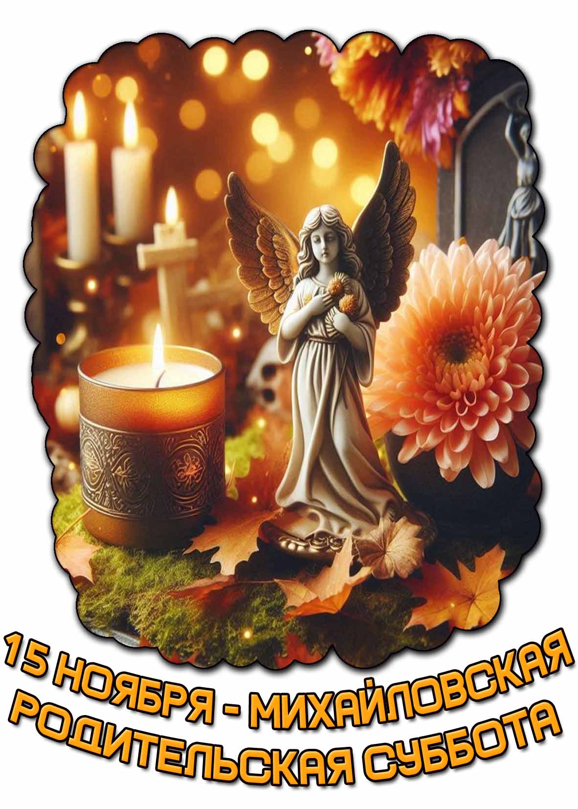 Красивая картинка 15 ноября - Михайловская родительская суббота