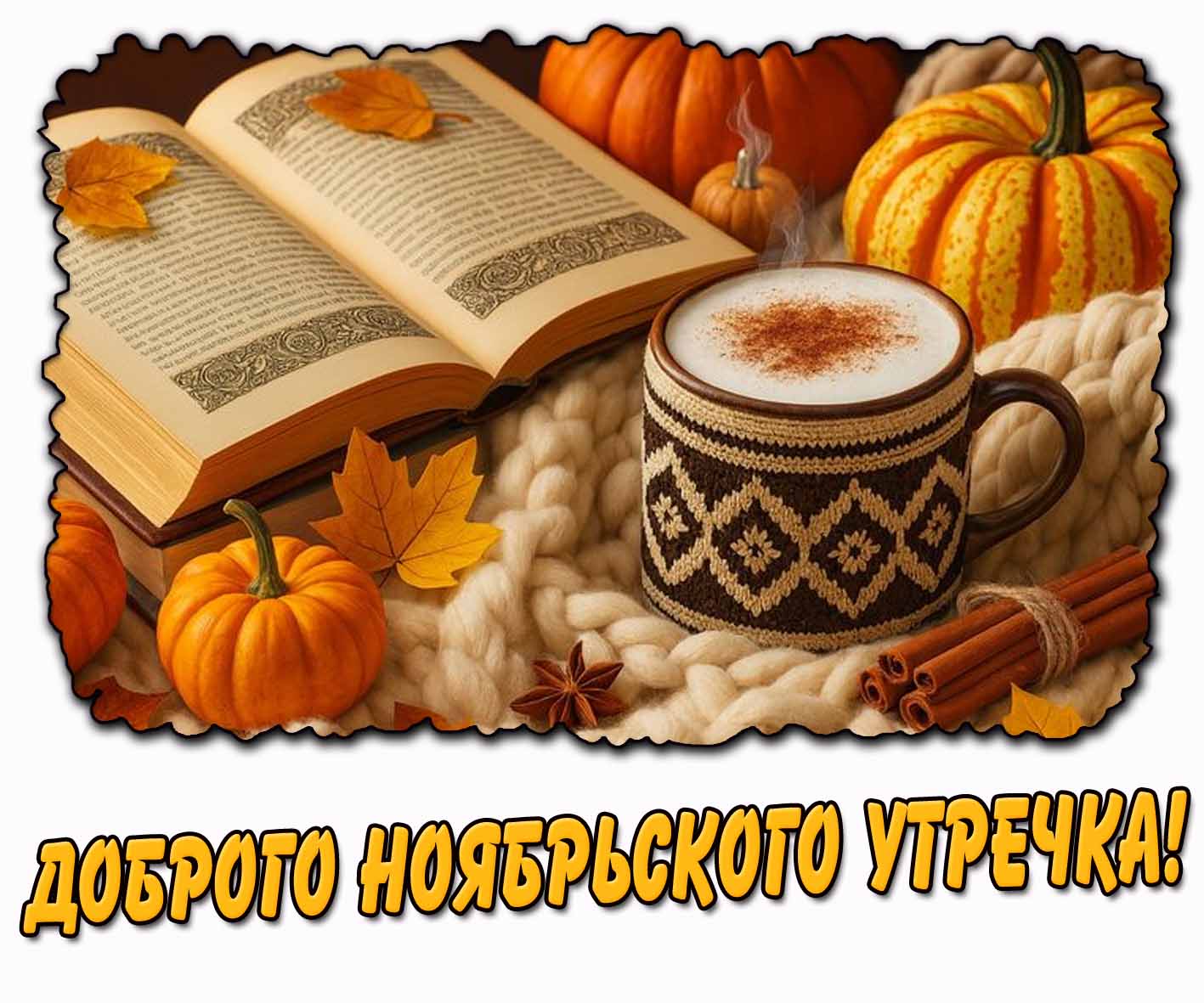 Картинка доброго ноябрьского утречка