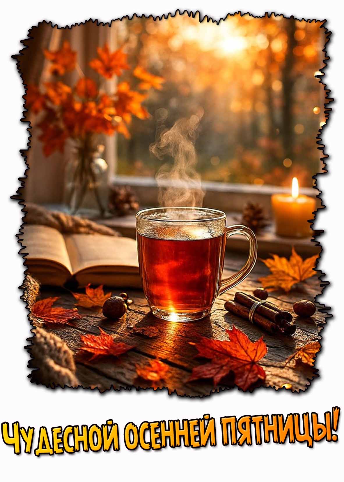 Картинка чудесной осенней пятницы