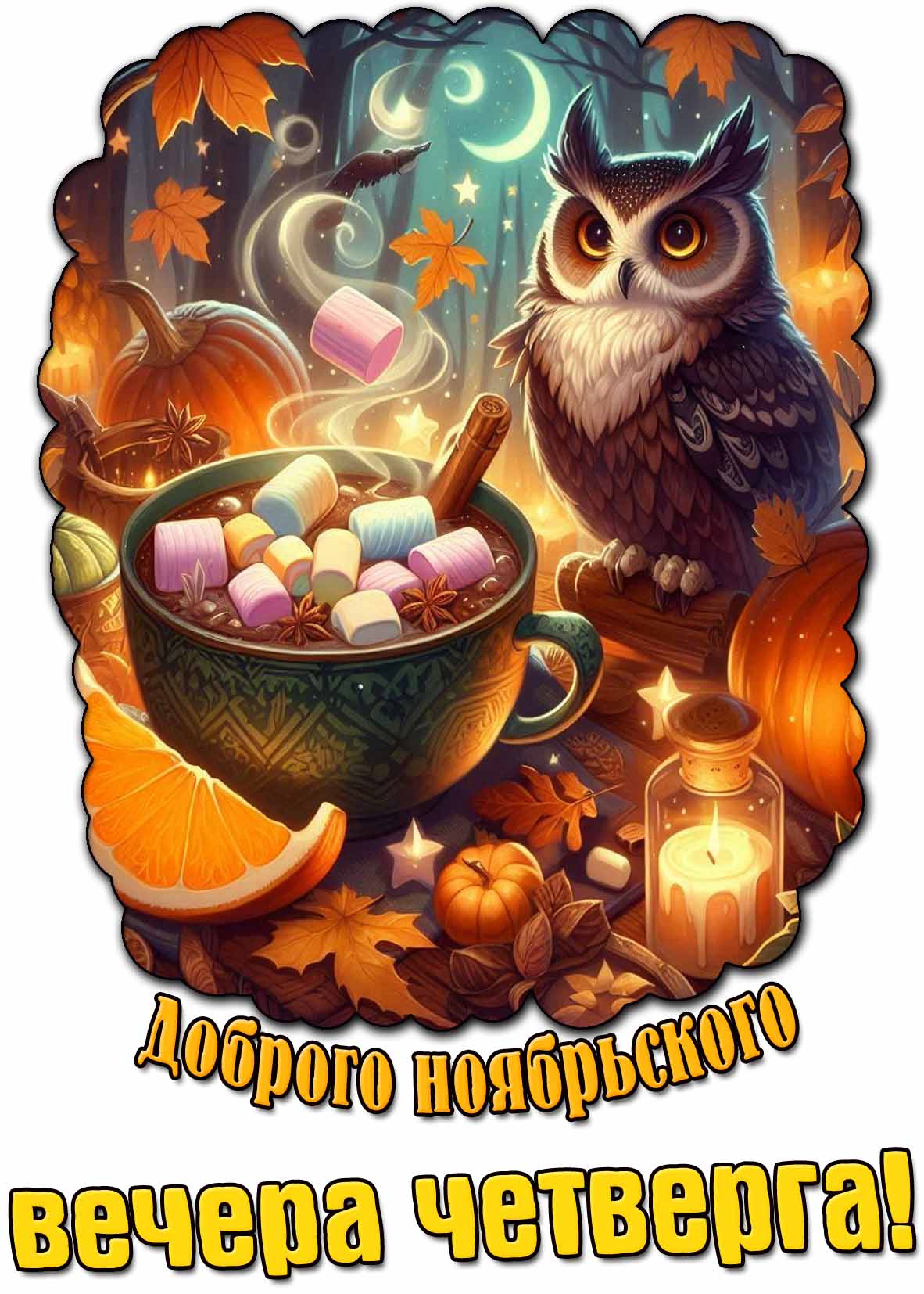 Открыта доброго ноябрьского вечера четверга