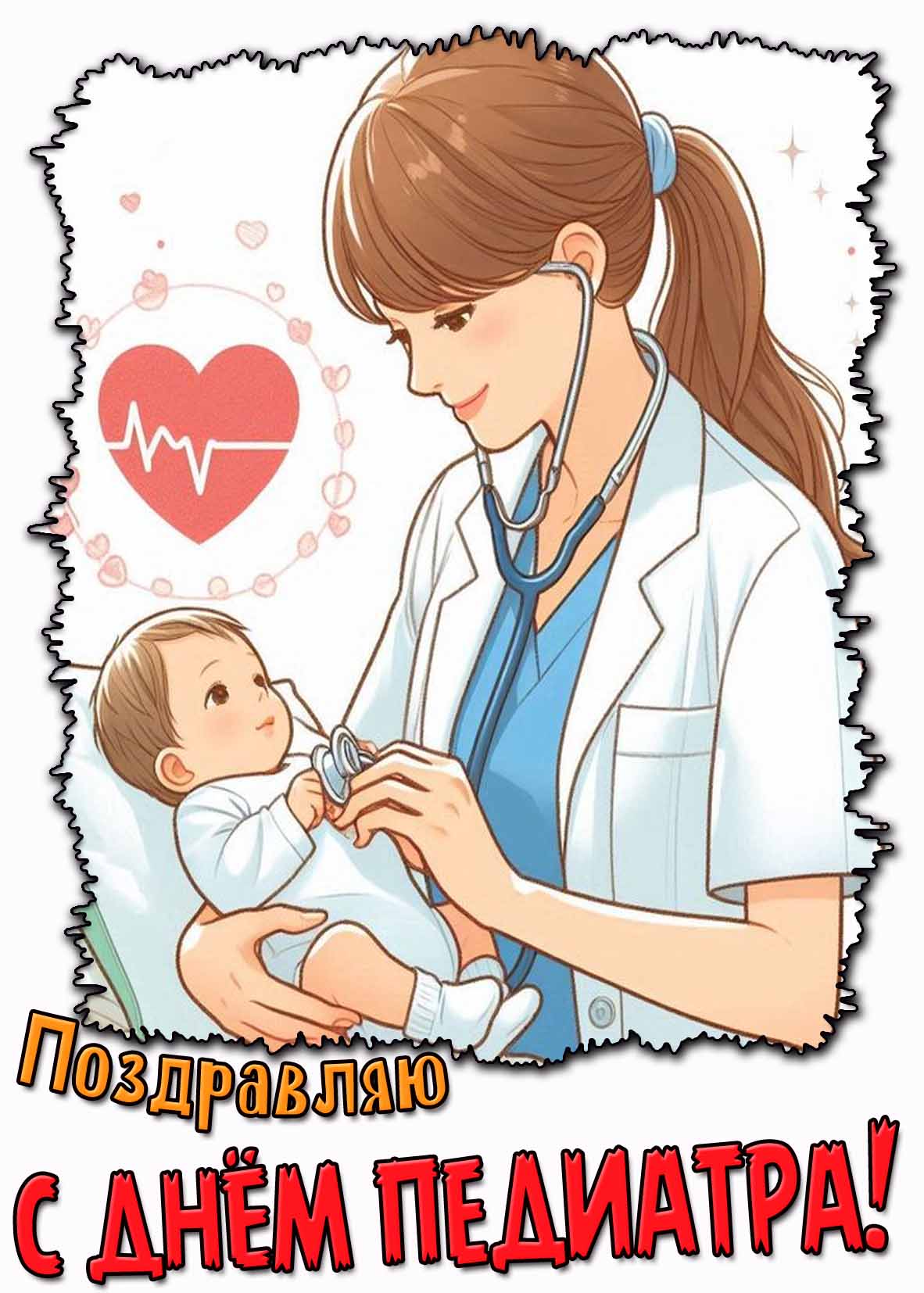 Поздравляю с днём педиатра! - картинка