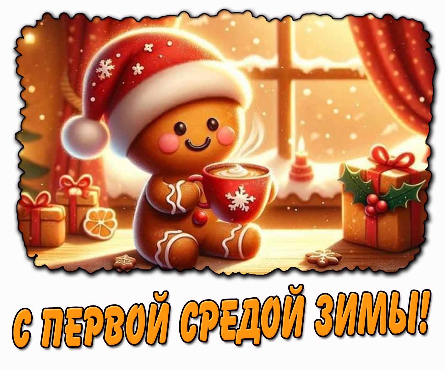 Картинка с первой средой зимы