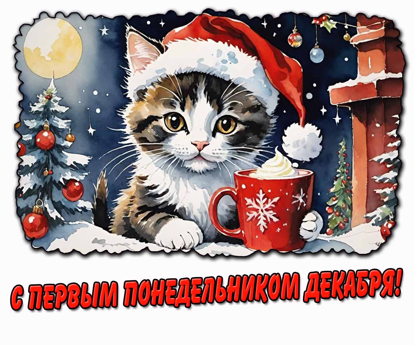 Прикольная картинка с первым понедельником декабря