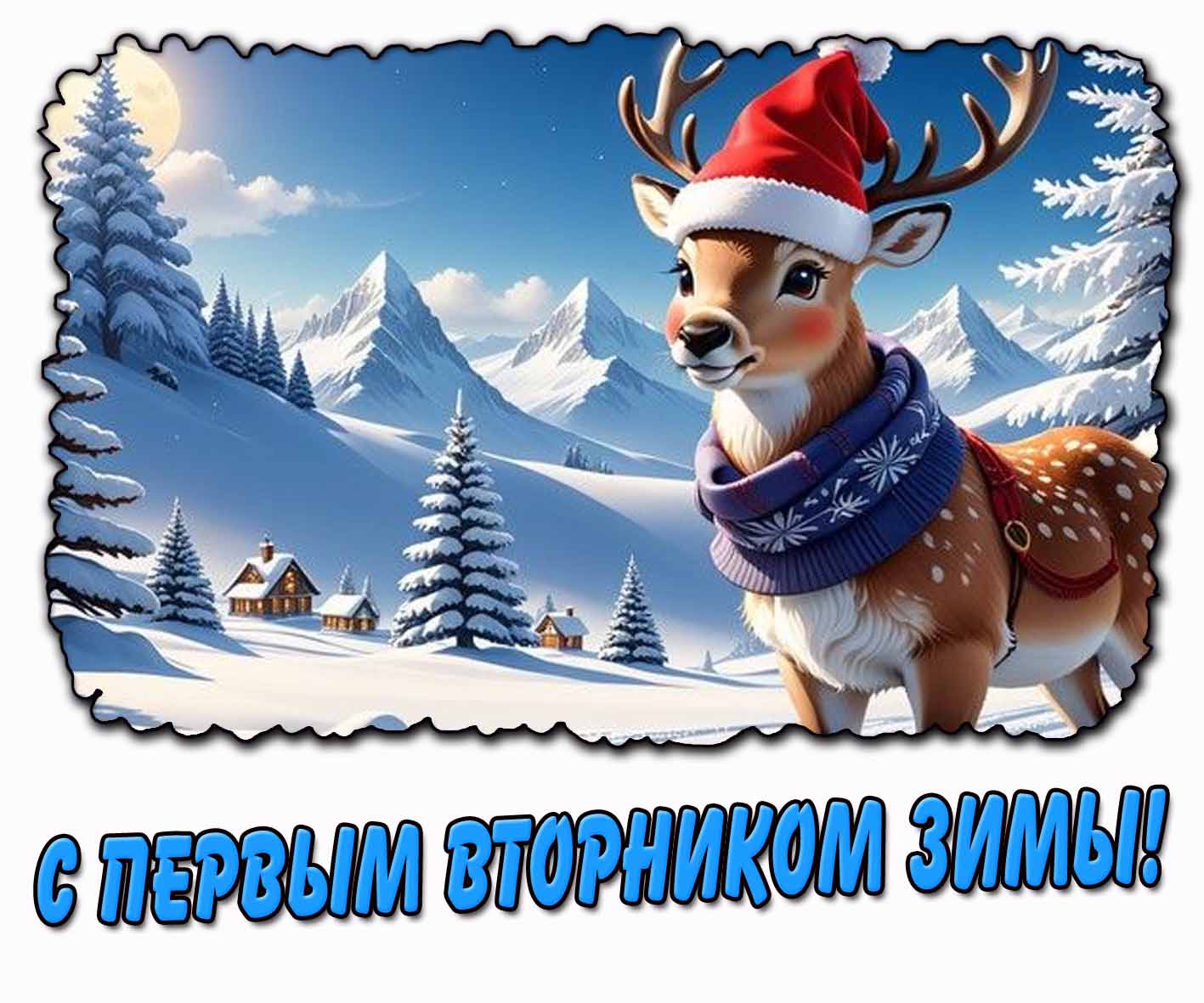 Картинка с первым вторником зимы