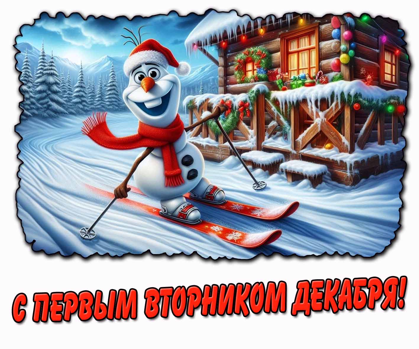 Прикольная картинка с первым вторником декабря