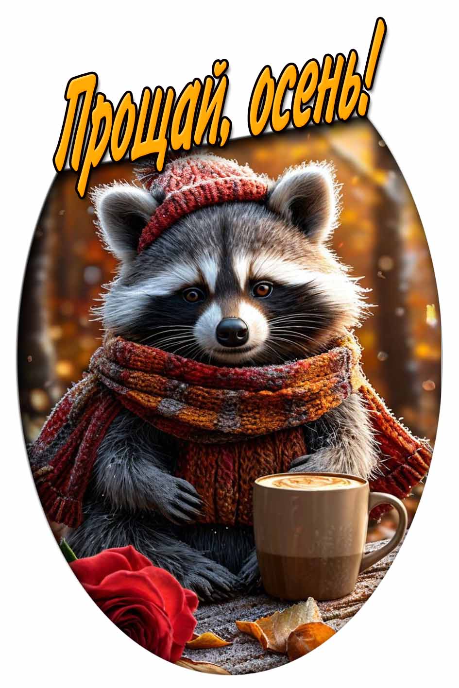 Картинка "Прощай, осень!"