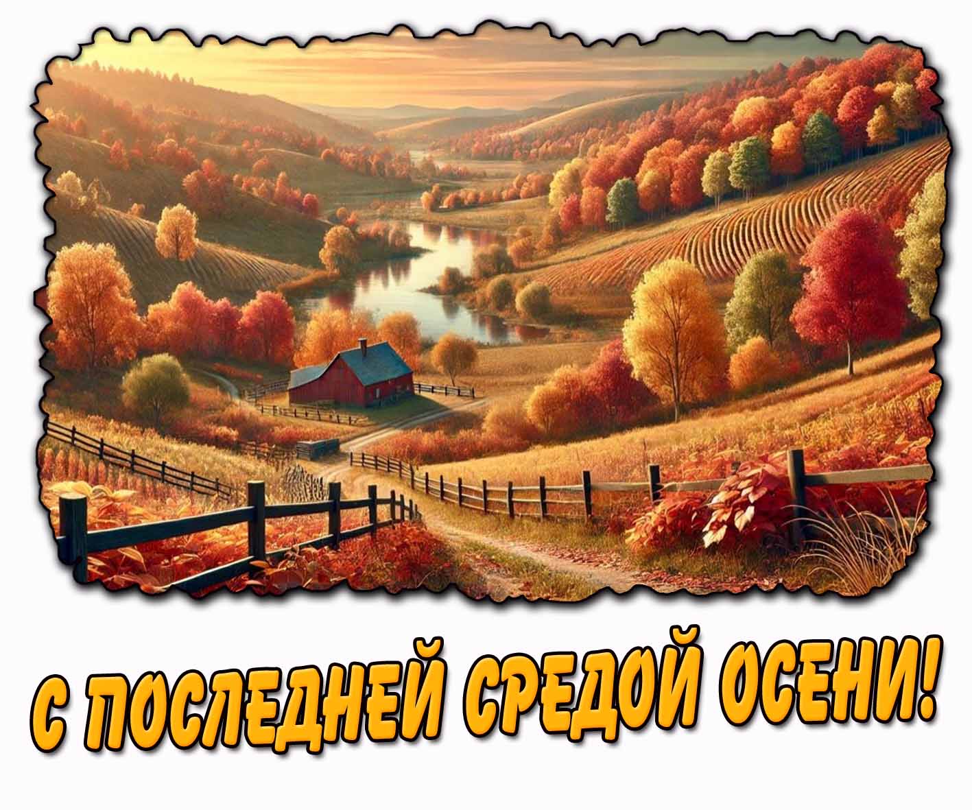 Картинка с последней средой осени