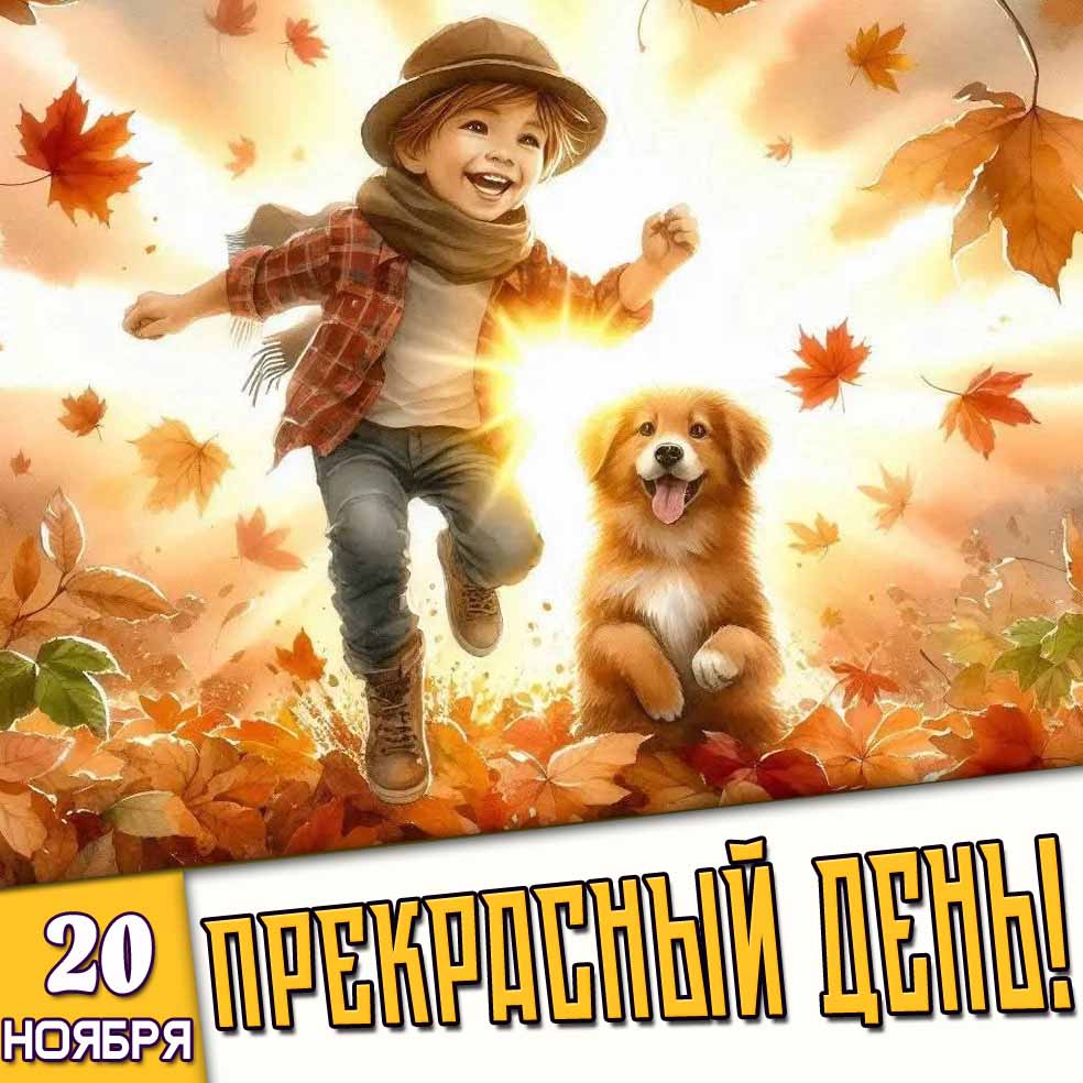 Картинка 20 ноября - Прекрасный день!