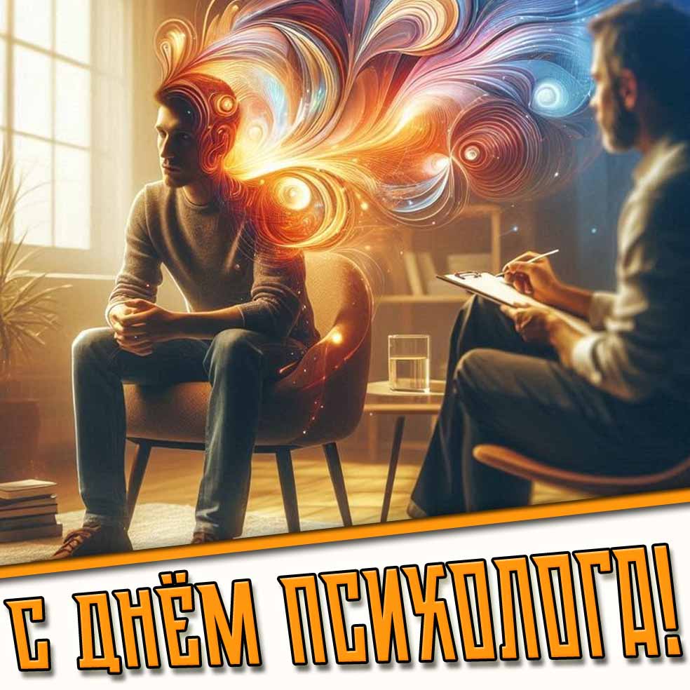 Картинка с днём психолога