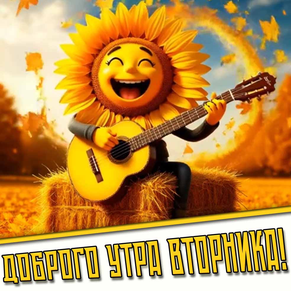 Доброго утра вторника! - позитивная картинка