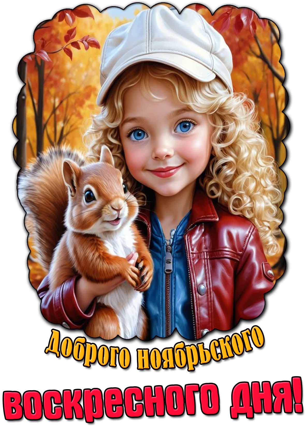 Картинка доброго ноябрьского воскресного дня