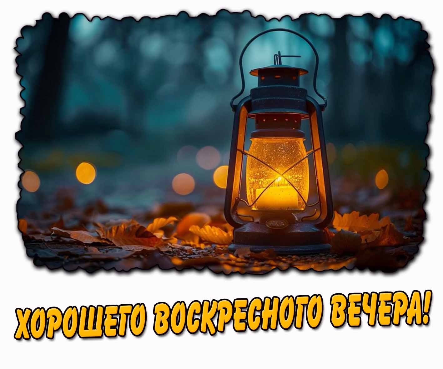 Картинка хорошего воскресного вечера