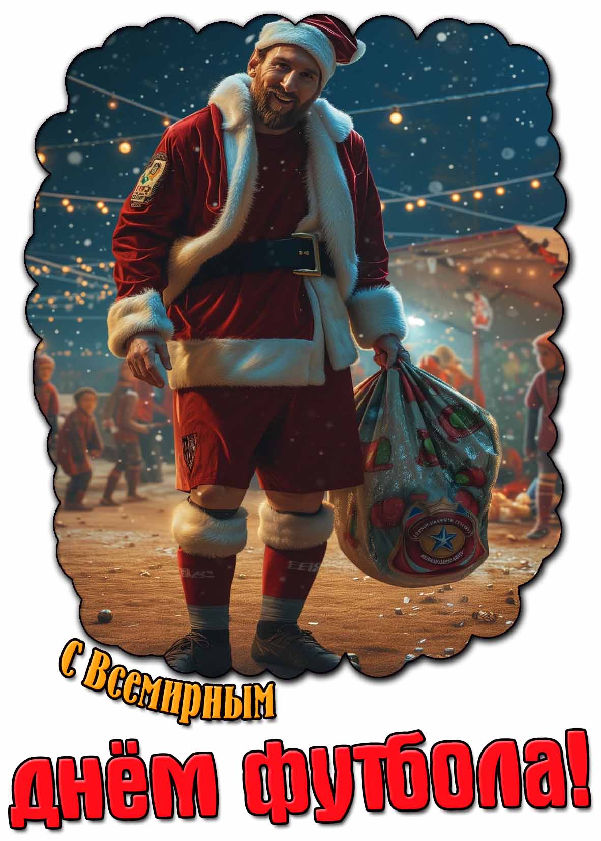 Смешная картинка с Всемирным днём футбола