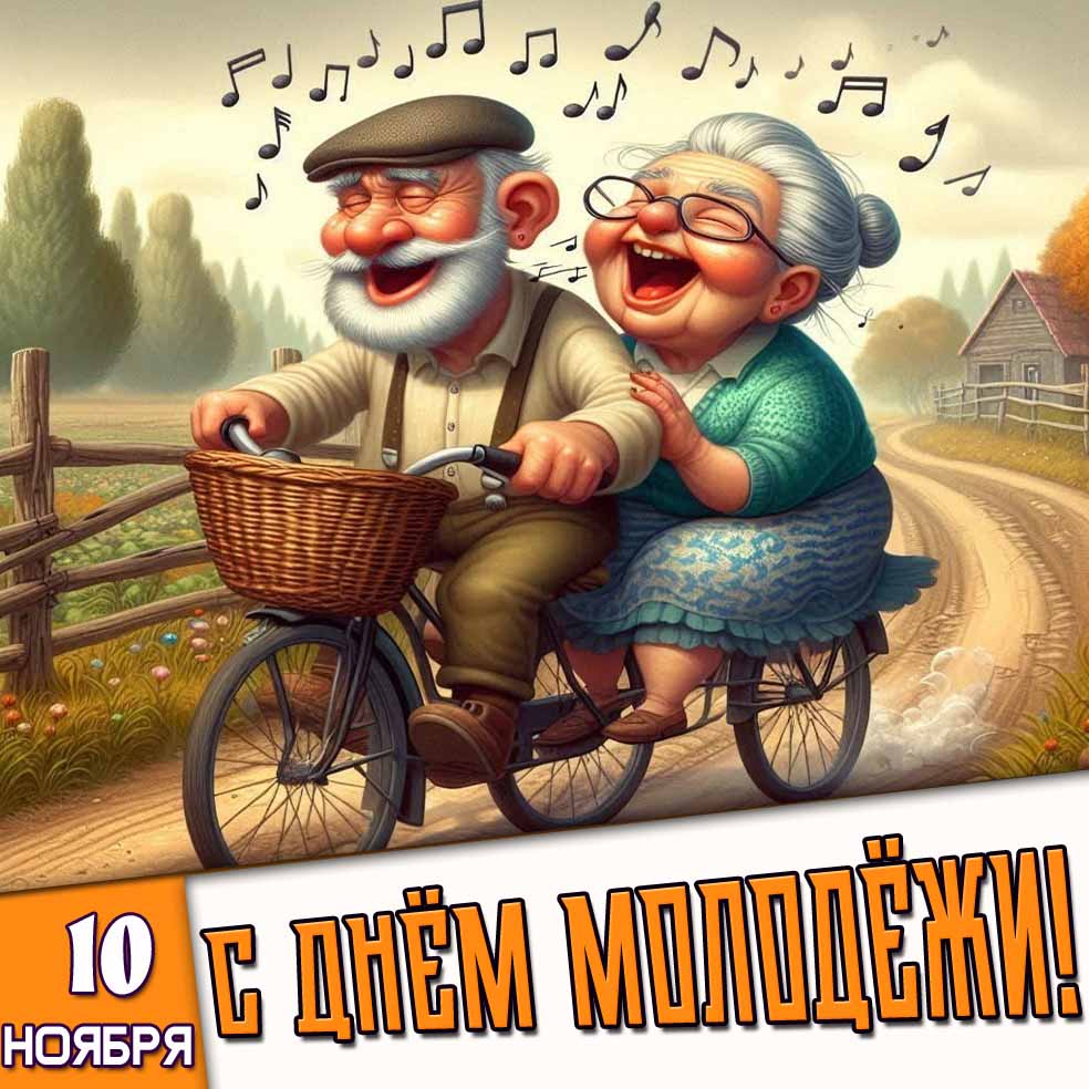 Смешная картинка на день молодёжи - 10 ноября