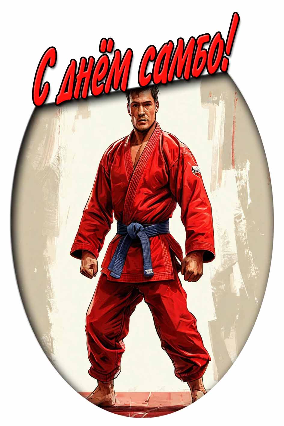 Картинка с днём самбо