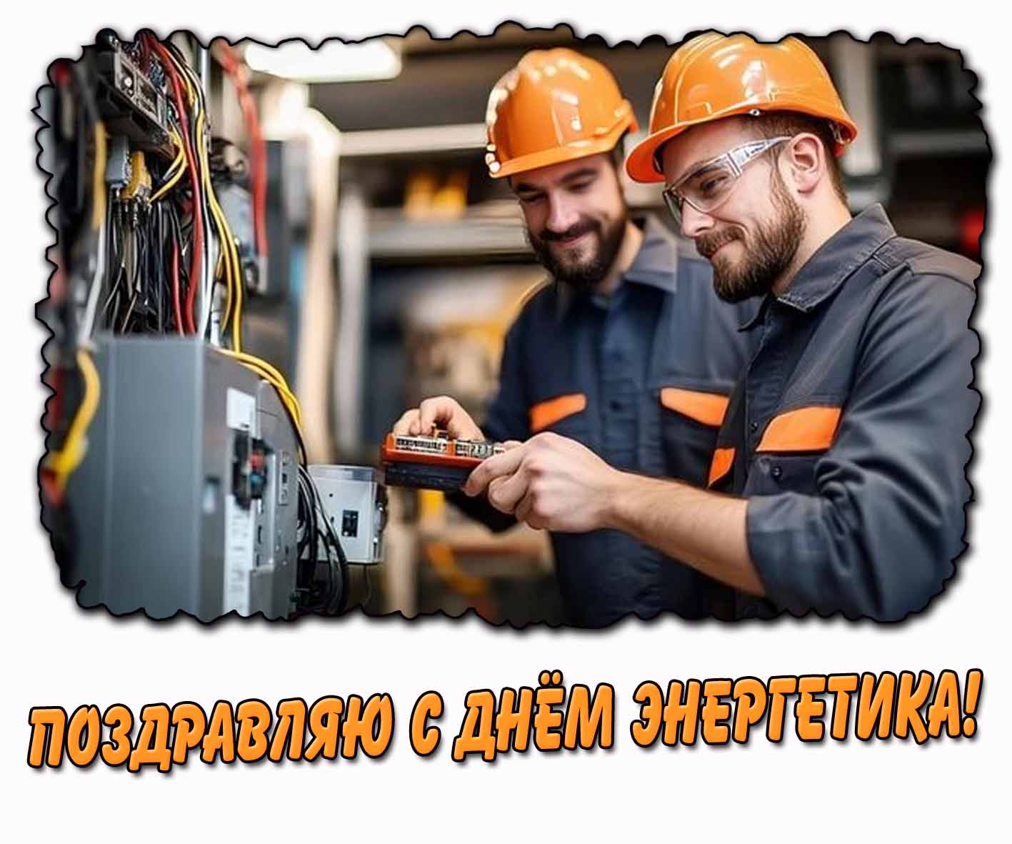 Поздравляю с днём энергетика! - картинка для мужчины