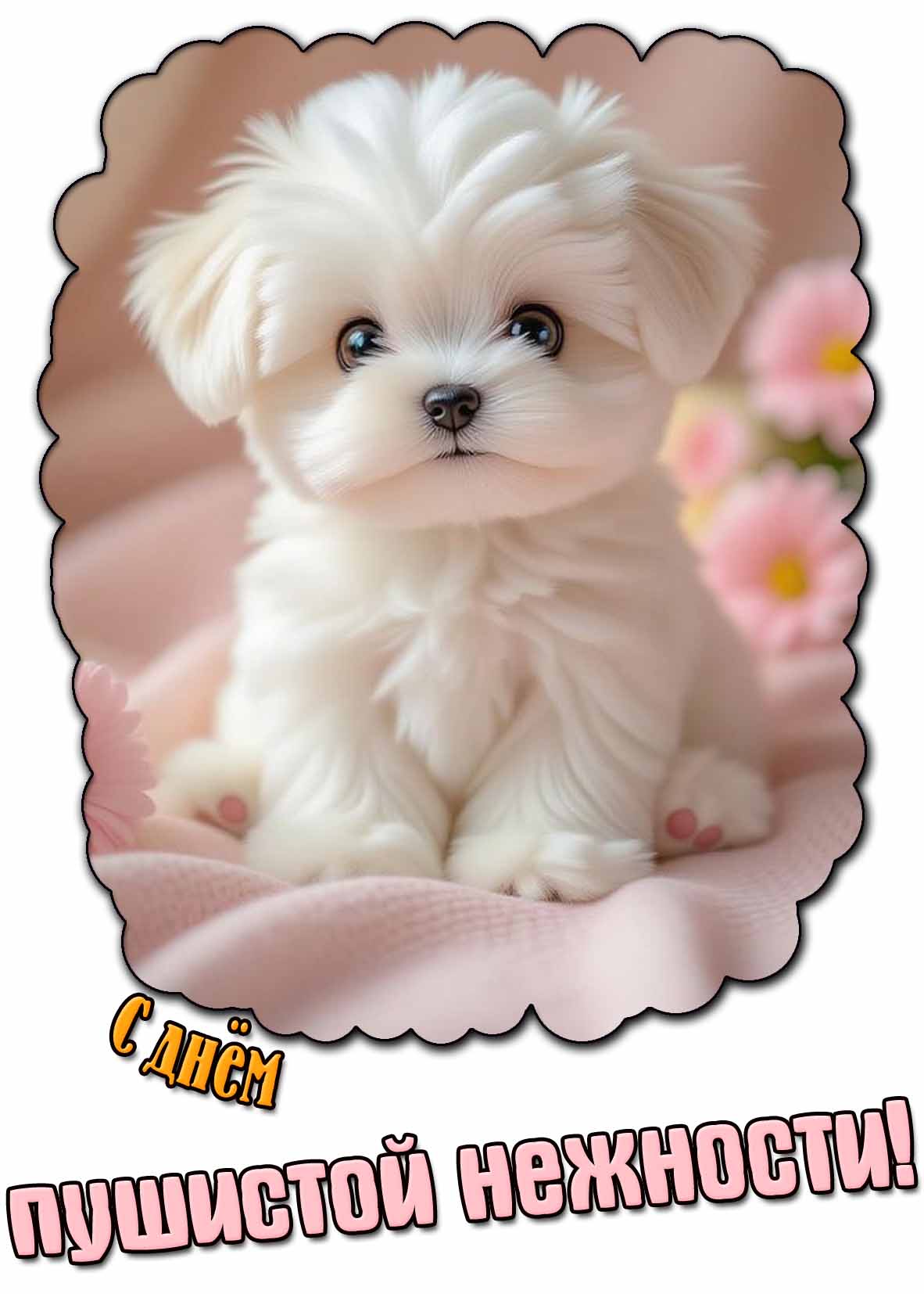 Картинка с днём пушистой нежности