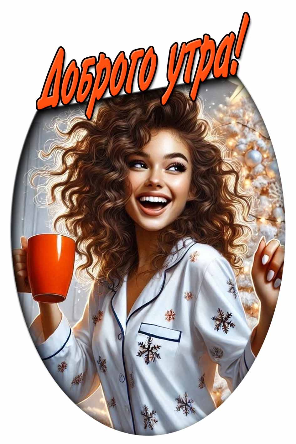 Доброго утра! - картинка с красивой девушкой